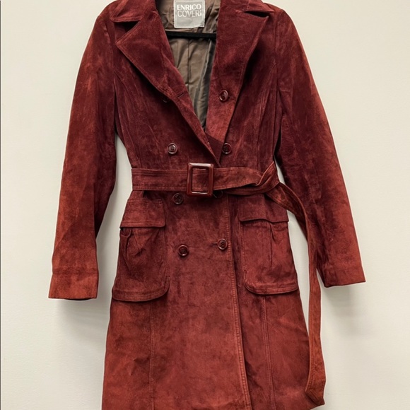 Jackets & Blazers - Vintage Suede Coat